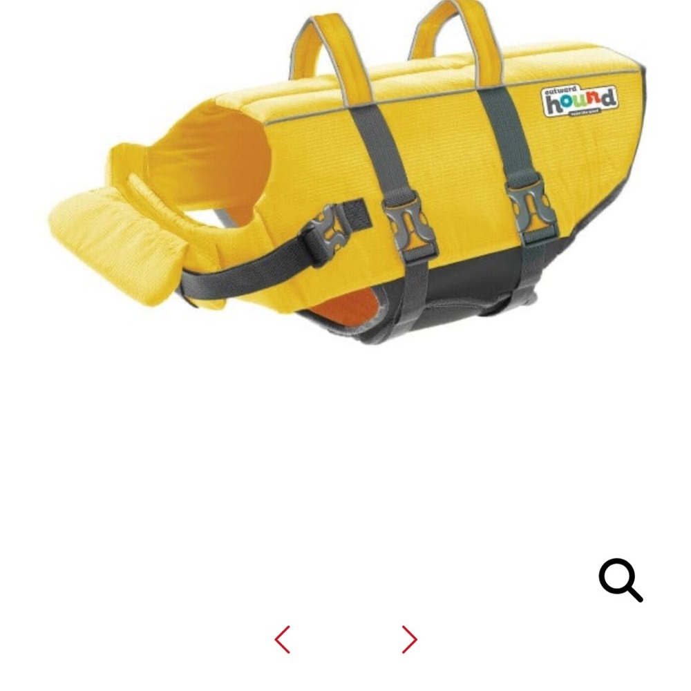 Outward Hound Yellow Pet Safety Vest